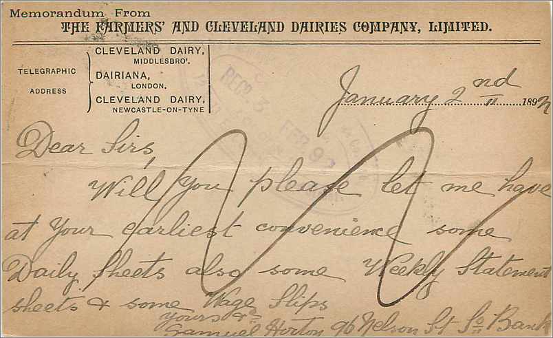 Entier Postal Postal Stationary Grande Bretagne Great Britain 1/2p South Bank 1892 — Verso