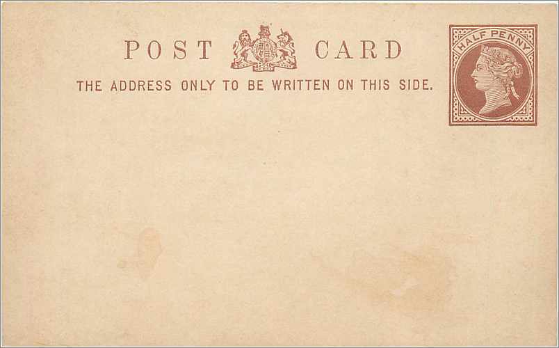 Entier Postal Stationary 1/2p 