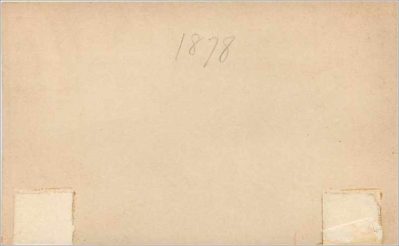 Entier Postal Stationary 1/2p  — Verso