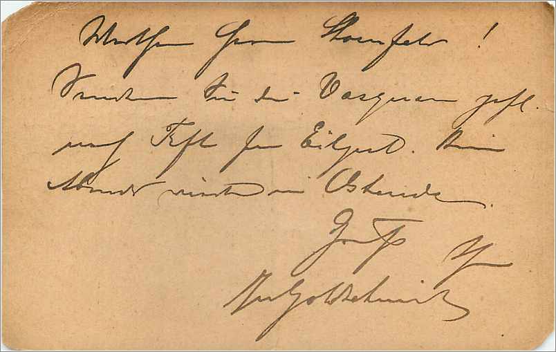 Entier Postal Stationary 1p London 1901 for Brussels — Verso