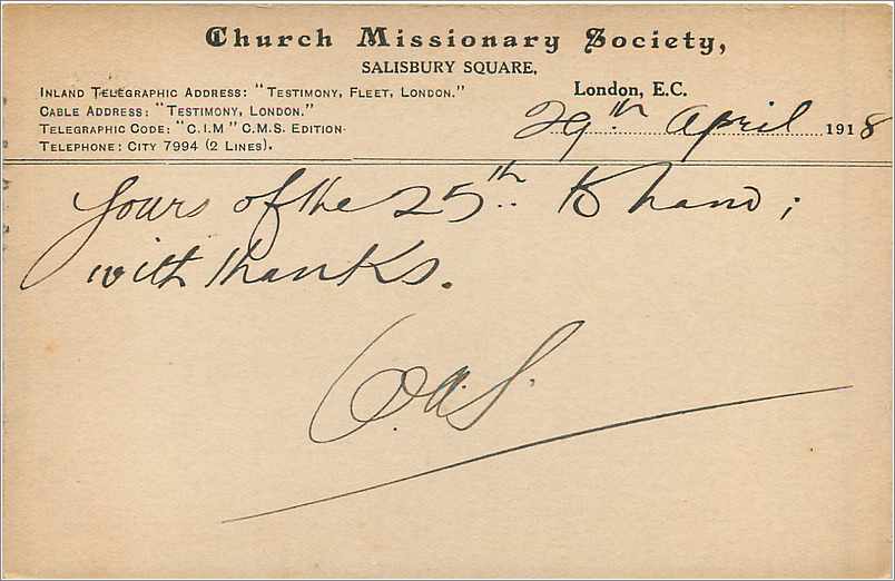 Entier Postal Stationary 1/2p London — Verso