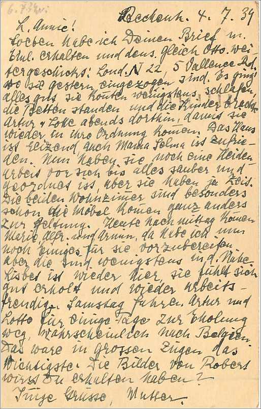 Entier Postal Postal Stationary Grande Bretagne Great Britain 1939 to Stuttgart — Verso