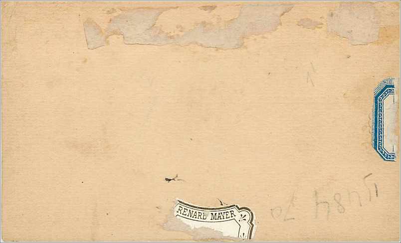 Entier Postal Postal Stationary Grande Bretagne Great Britain  — Verso