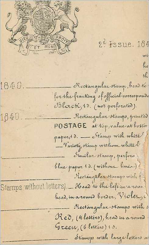 Entier Postal Postal Stationary Grande Bretagne Great Britain  — Verso
