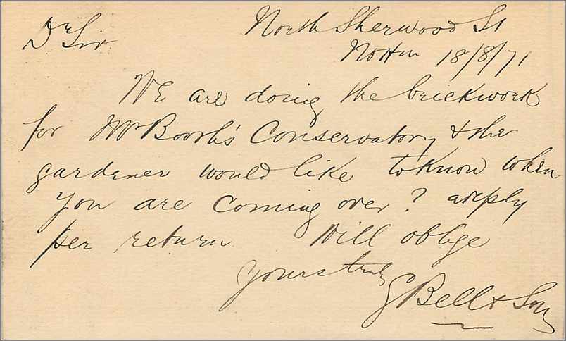 Entier Postal Postal Stationary Grande Bretagne Great Britain Nottingham to Loughboro — Verso