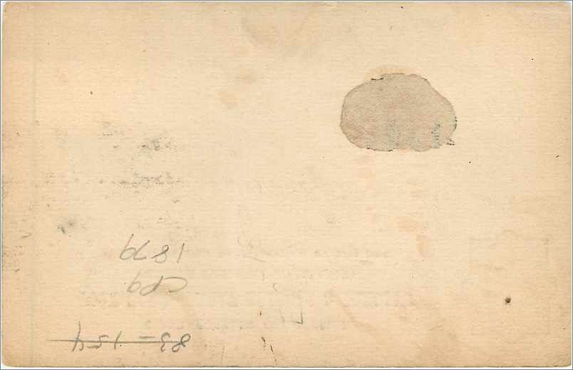 Entier Postal Postal Stationary Grande Bretagne Great Britain  — Verso