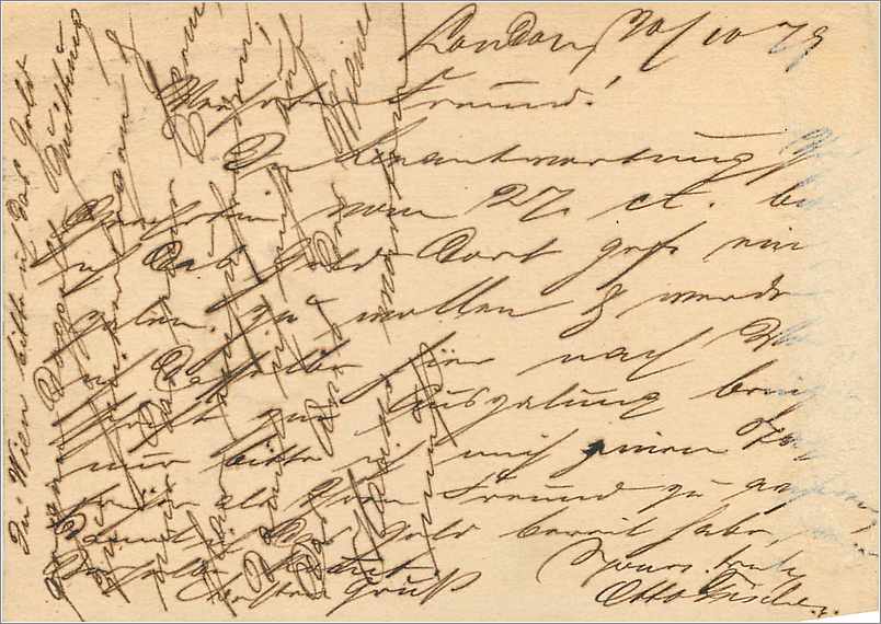 Entier Postal Postal Stationary Grande Bretagne Great Britain 1879 London to Vienna — Verso