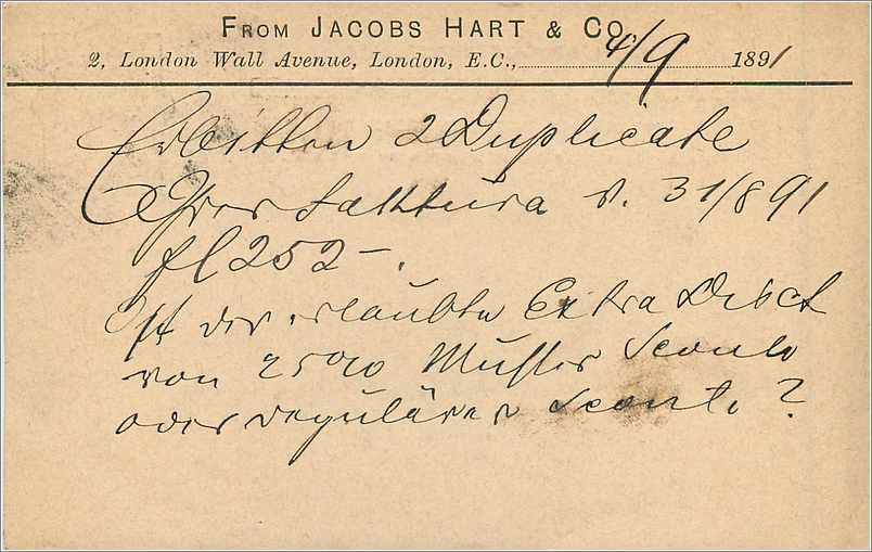 Entier Postal Postal Stationary Grande Bretagne Great Britain 1891 to Wien — Verso