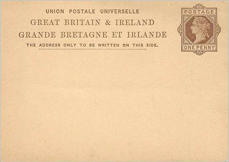Entier Postal Postal Stationary Grande Bretagne Great Britain 
