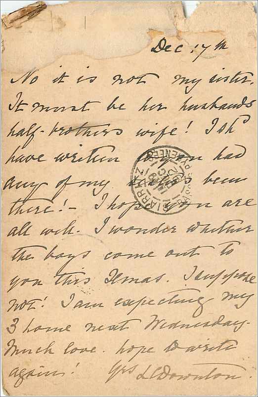 Entier Postal Postal Stationary Grande Bretagne Great Britain 1892 to Biarritz — Verso
