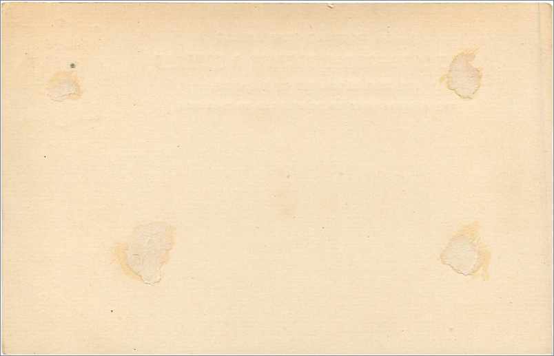 Entier Postal Postal Stationary Grande Bretagne Great Britain  — Verso
