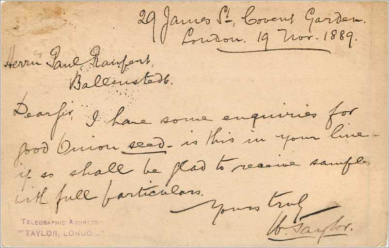 Entier Postal Postal Stationary Grande Bretagne Great Britain Bedford 1899 to Ballenstedt — Verso