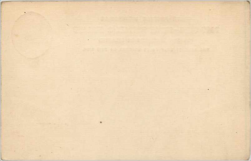 Entier Postal Postal Stationary Grande Bretagne Great Britain  — Verso