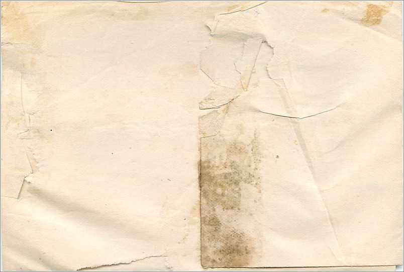Entier Postal Postal Stationary 1/2 p — Verso