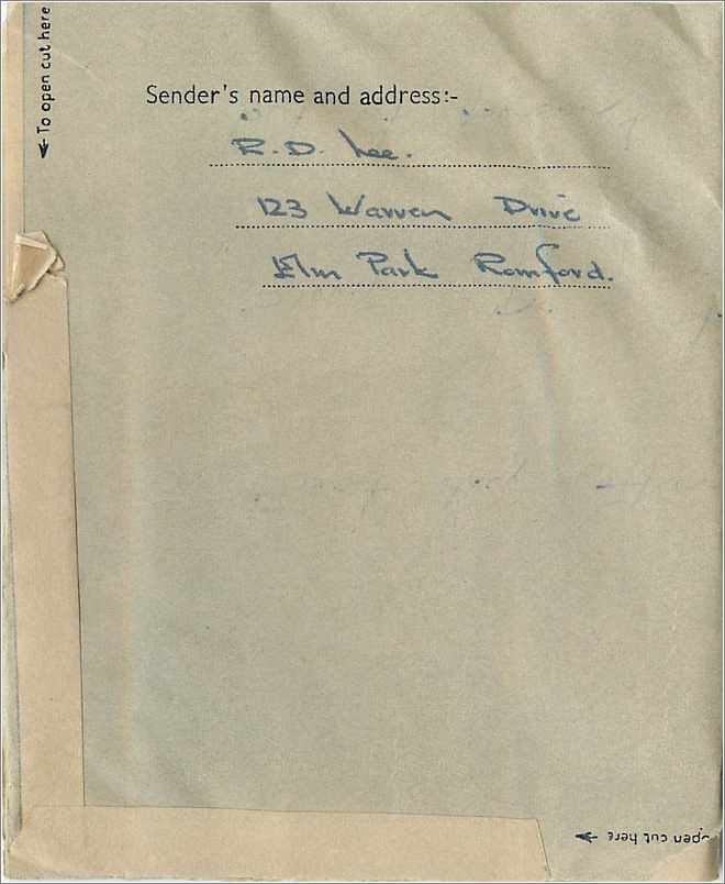 Entier Postal Postal Stationary 6p Aerogram Olympic Games Jeux Olympiques 1948 — Verso