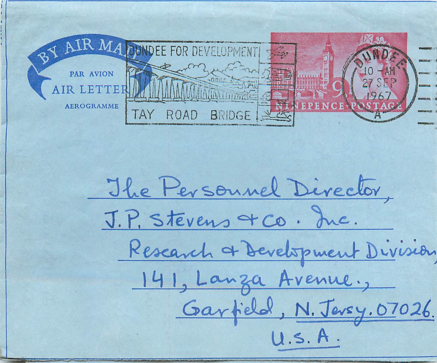 Entier Postal Postal Stationary Aerogramme Aeogram Grande Bretagne Great Britain 