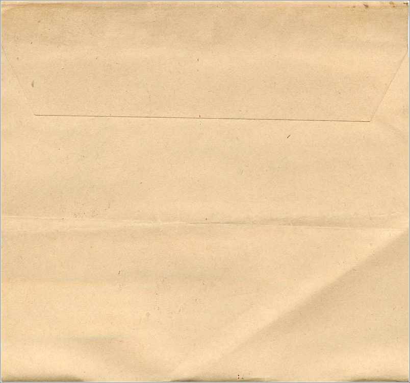 Entier Postal Postal Stationary Grande Bretagne Great Britain 1/2p for Paris — Verso