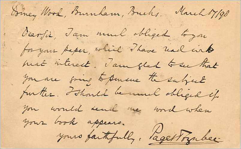 Entier Postal Postal Stationary Grande Bretagne Great Britain 1898 Maidenhead to Cambridge — Verso