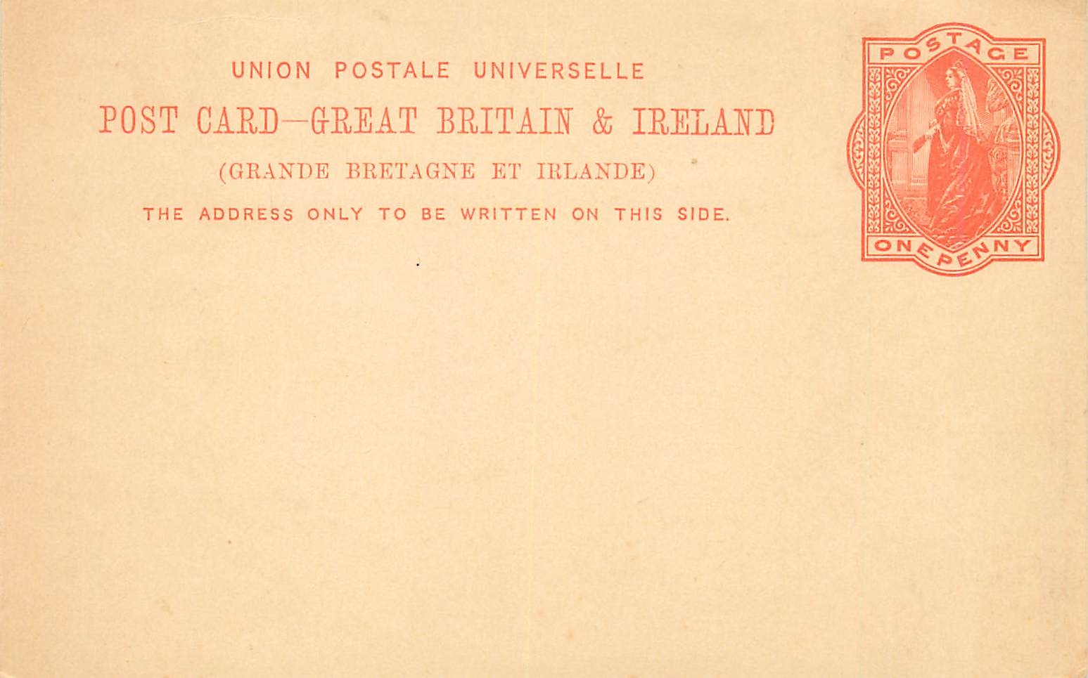 Entier Postal Postal Stationary Grande Bretagne Great Britain 