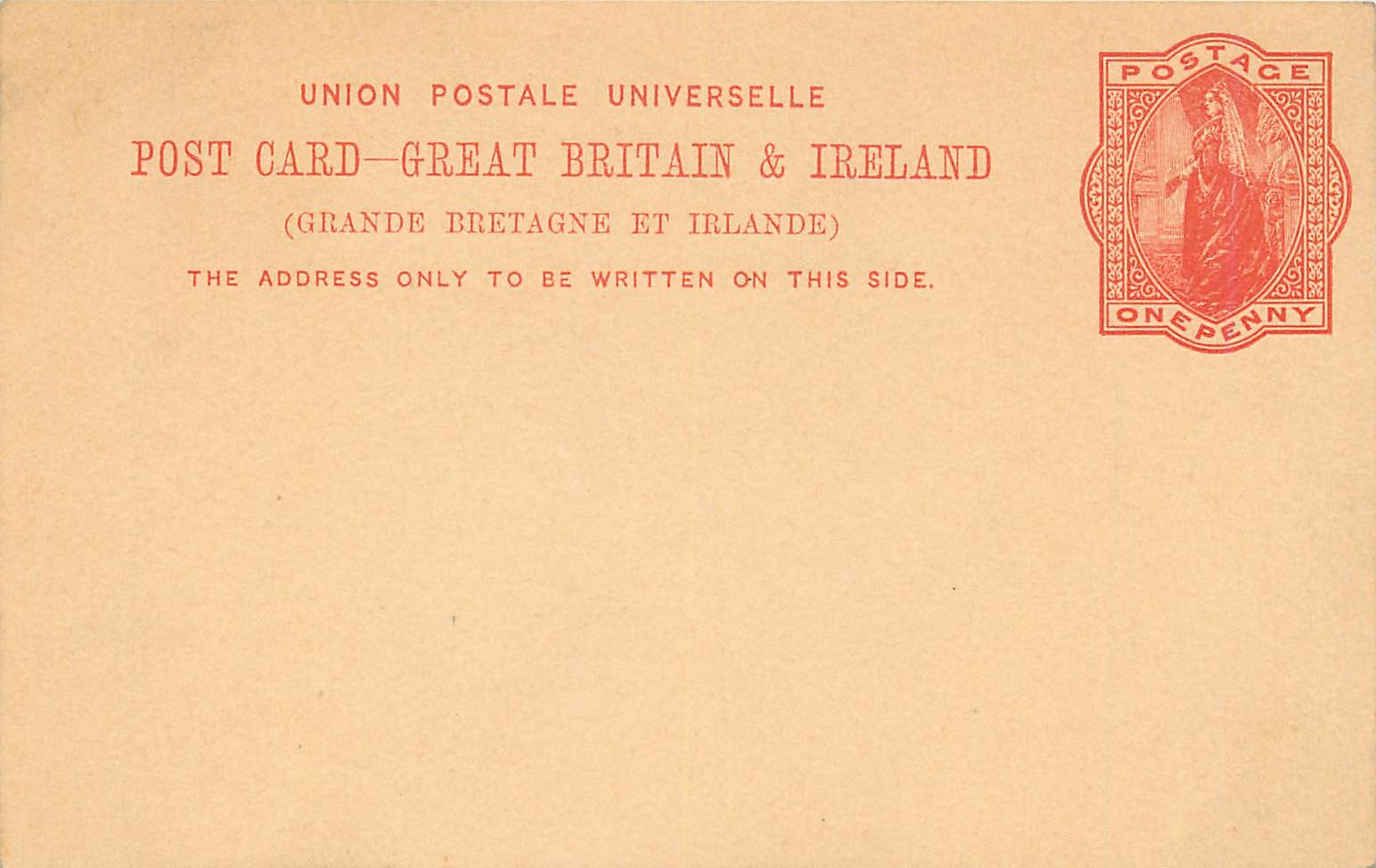 Entier Postal Postal Stationary Grande Bretagne Great Britain 