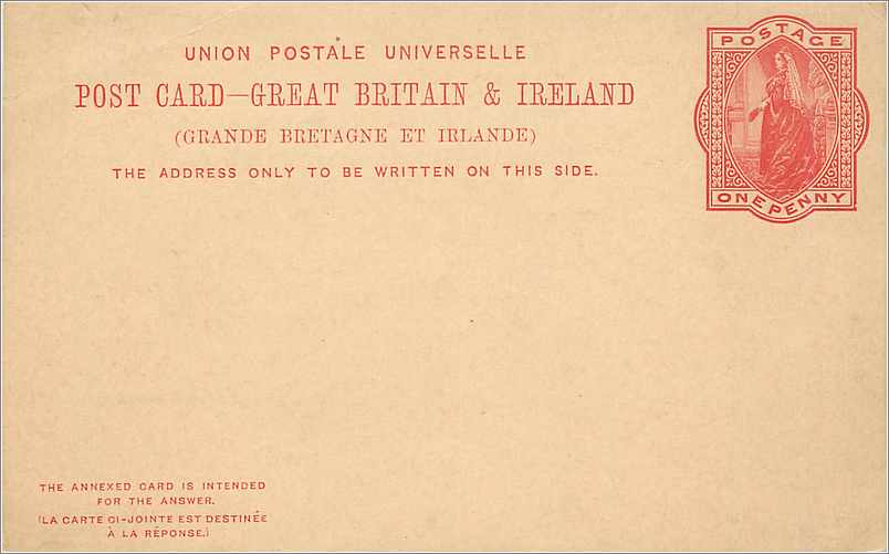 Entier Postal Postal Stationary Grande Bretagne Great Britain 
