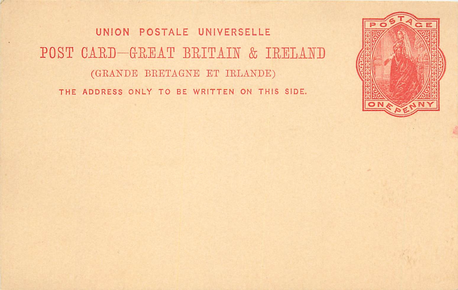 Entier Postal Postal Stationary Grande Bretagne Great Britain 
