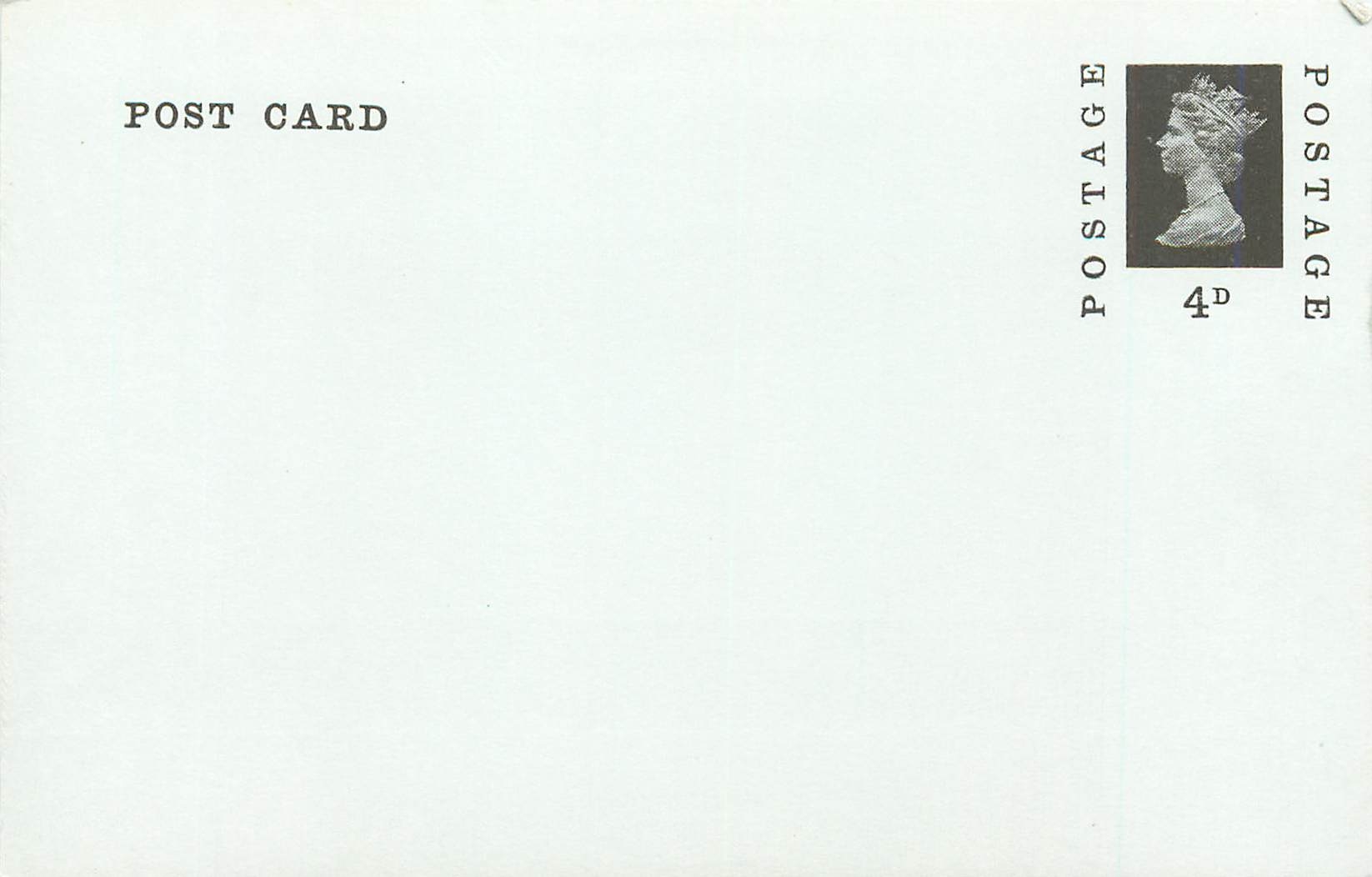 Entier Postal Postal Stationary Grande Bretagne Great Britain Machin 4d