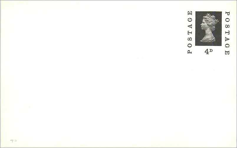 Entier Postal Postal Stationary Grande Bretagne Great Britain Machin 4d