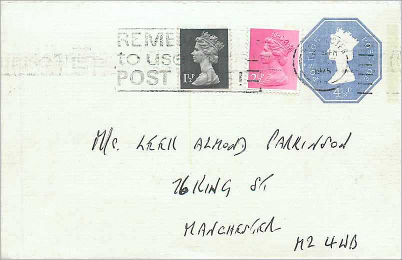 Entier Postal Postal Stationary Grande Bretagne Great Britain Machin 