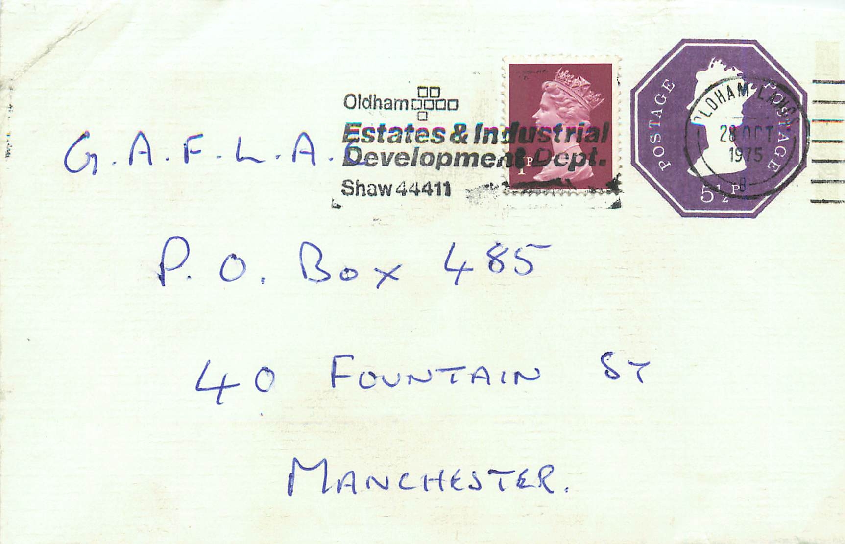 Entier Postal Postal Stationary Grande Bretagne Great Britain Machin 