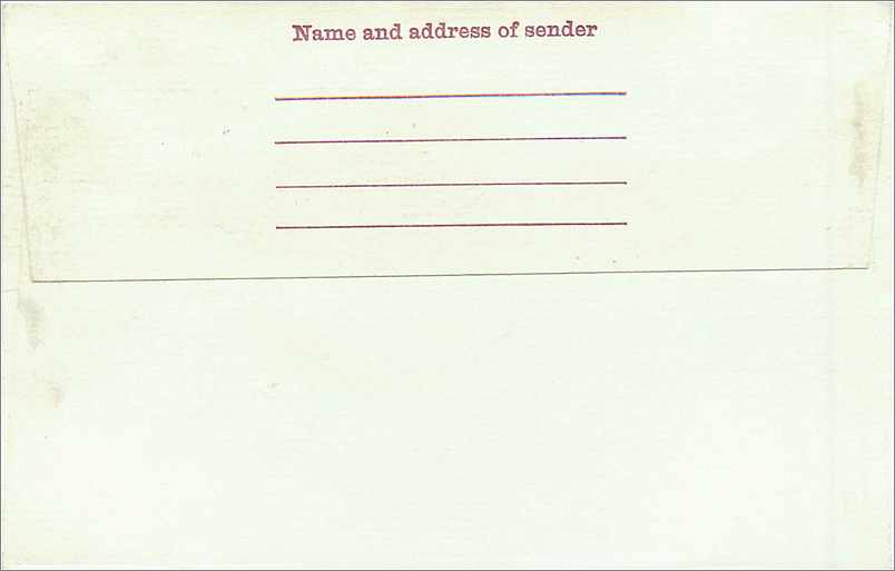 Entier Postal Postal Stationary Grande Bretagne Great Britain Machin Altringham 1976 — Verso