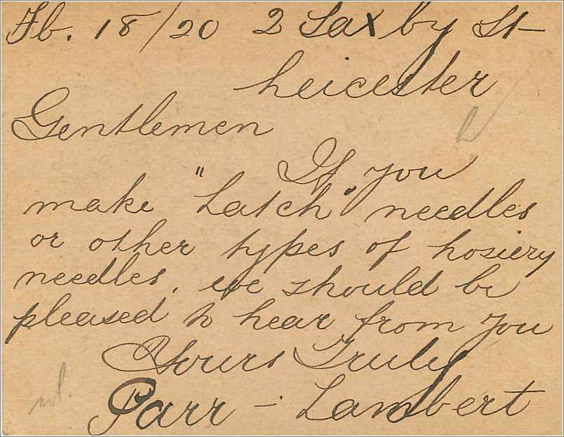 Entier Postal Postal Stationary Grande Bretagne Great Britain 1920 Leicester to Altena — Verso
