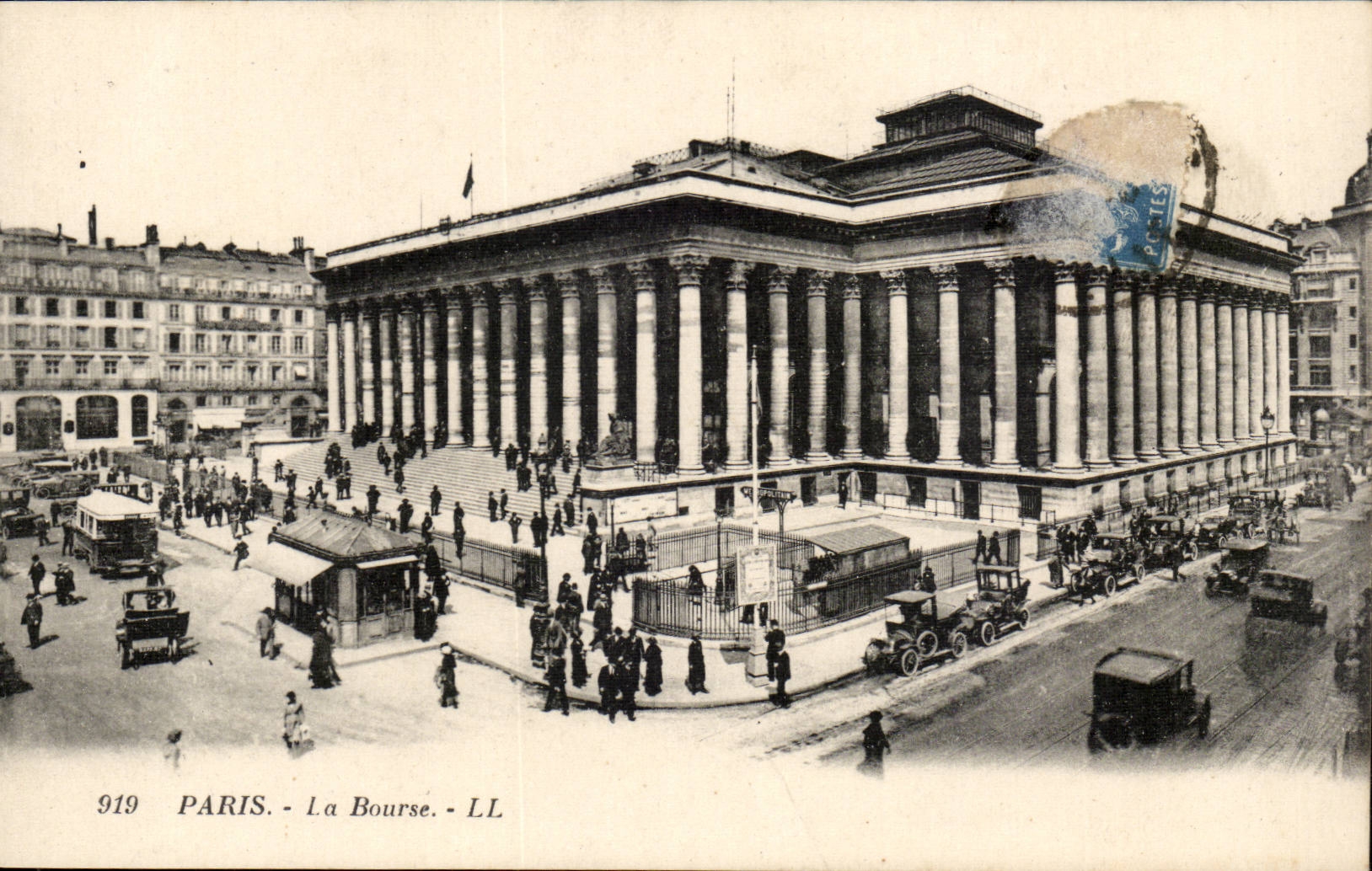 Paris CPA La Bourse