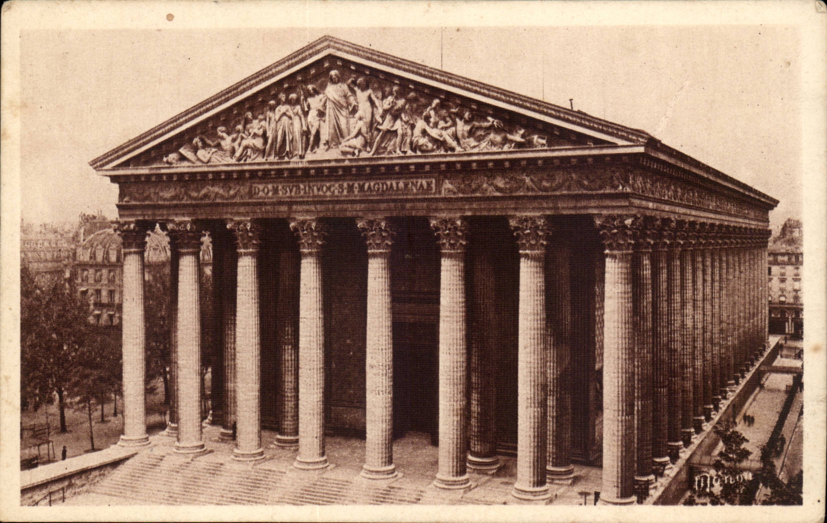 Paris CPA L'eglise de la Madeleine 