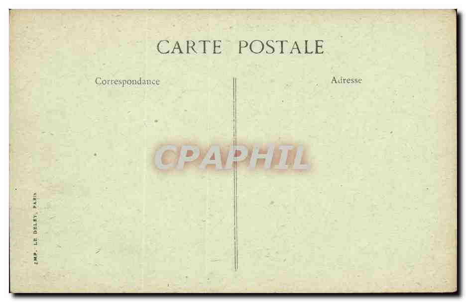 Paris CPA Passy Le pont du Metropolitain  — Rückseite