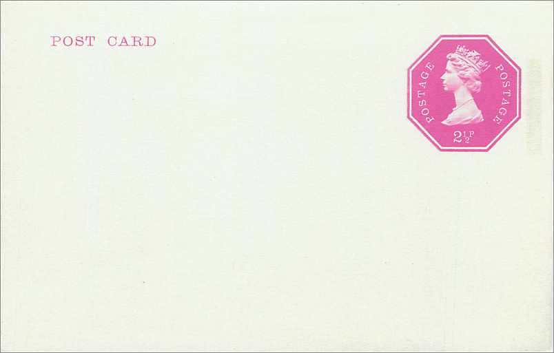Entier Postal Postal Stationary Grande Bretagne Great Britain Machin 2 1/2d