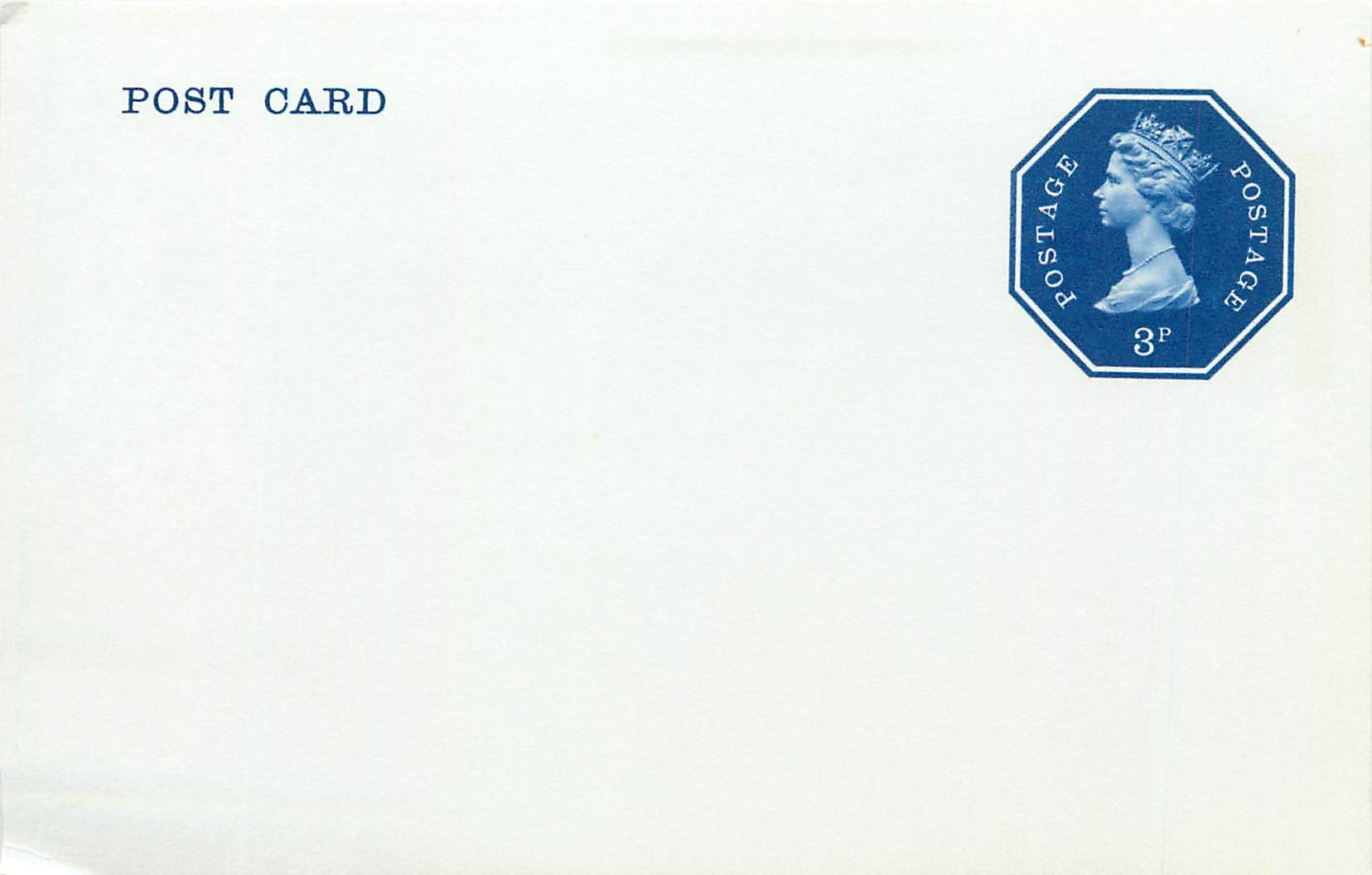 Entier Postal Postal Stationary Grande Bretagne Great Britain Machin 3p
