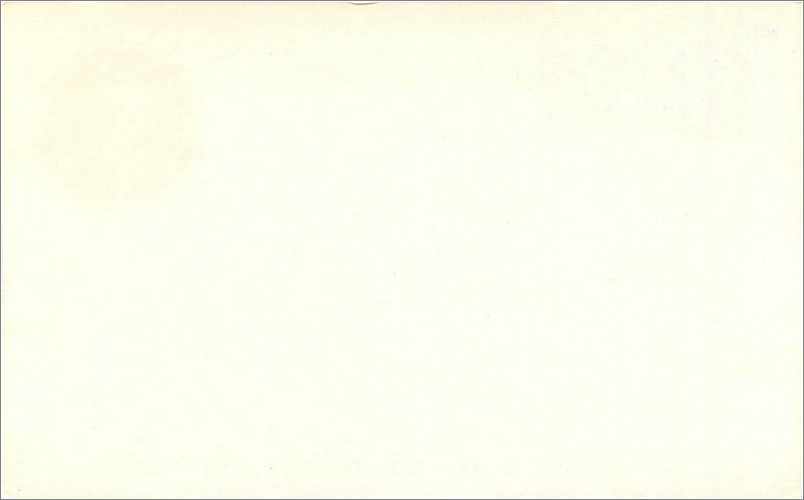 Carte postale aérienne — timbre 3½p Elizabeth II — éditeur non visible — Rückseite