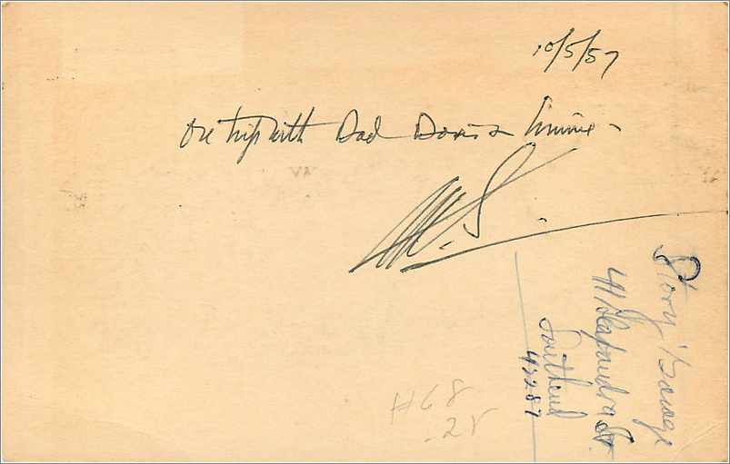 Entier Postal Postal Stationary Grande Bretagne Great Britain 2d 1957 to Southend on Sea — Verso