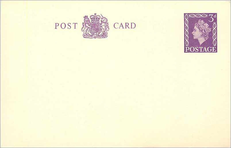 Entier Postal Postal Stationary Grande Bretagne Great Britain 3d