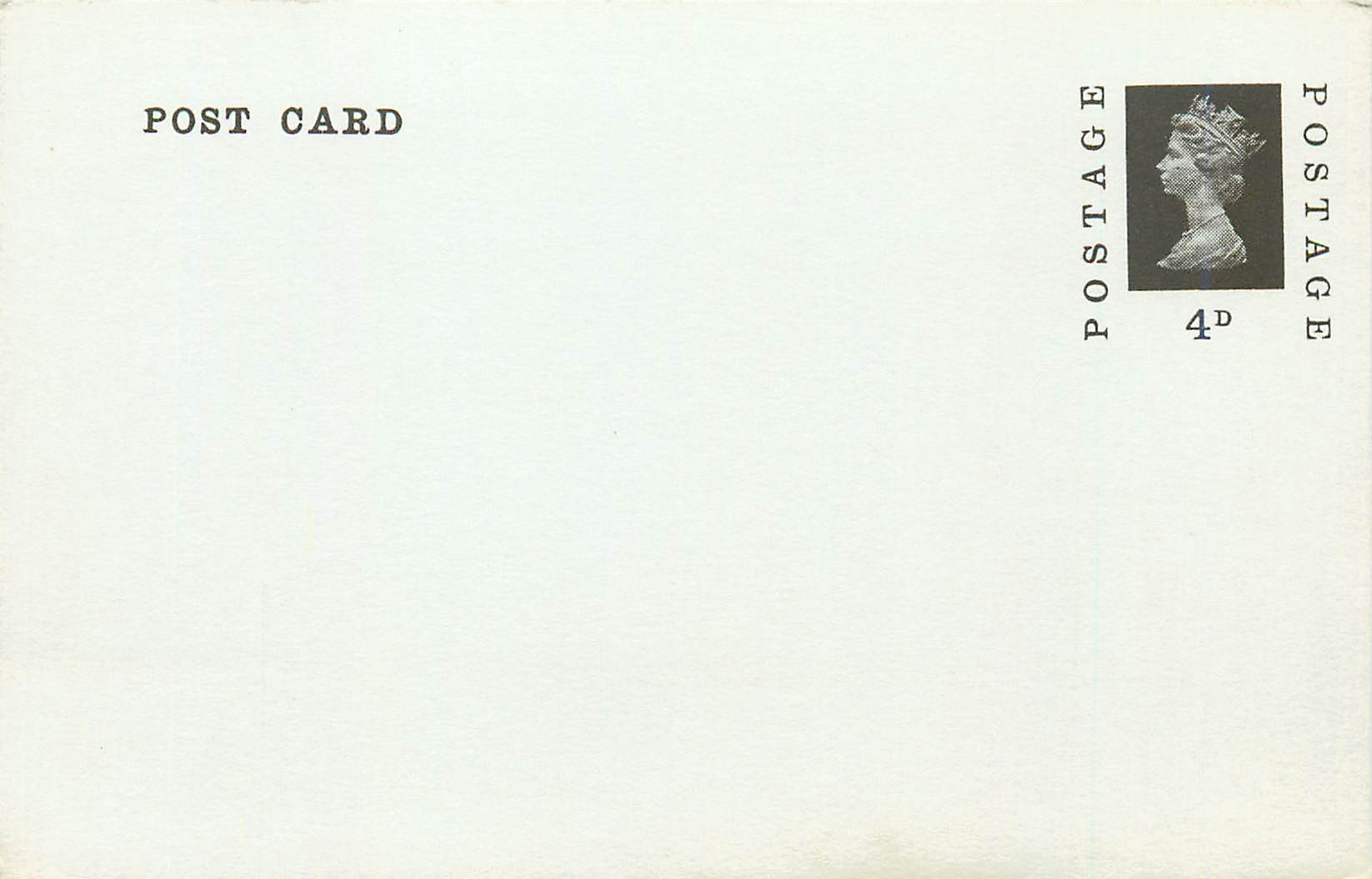 Entier Postal Postal Stationary Grande Bretagne Great Britain Machin 4d