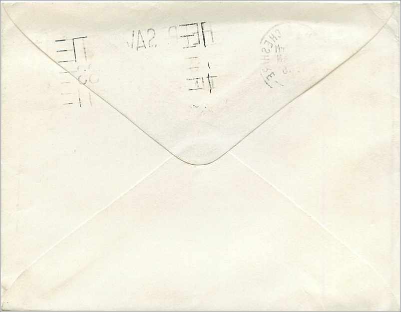 Entier Postal Postal Stationary Grande Bretagne Great Britain 4d Stockport 1966 for Manchester — Verso