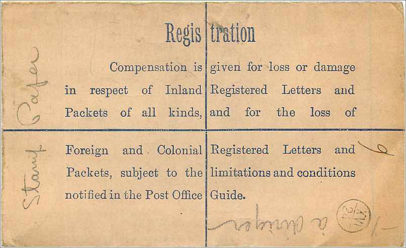 Entier Postal Postal Stationary Grande Bretagne Great Britain 4 1/2d + 1 p Hampstead for Paris 1927 — Rückseite