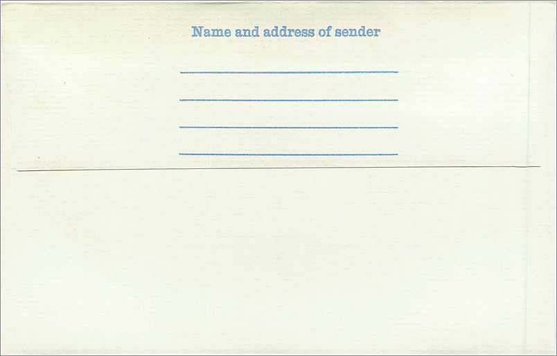 Entier Postal Postal Stationary Grande Bretagne Great Britain Machin Machin 3p — Verso