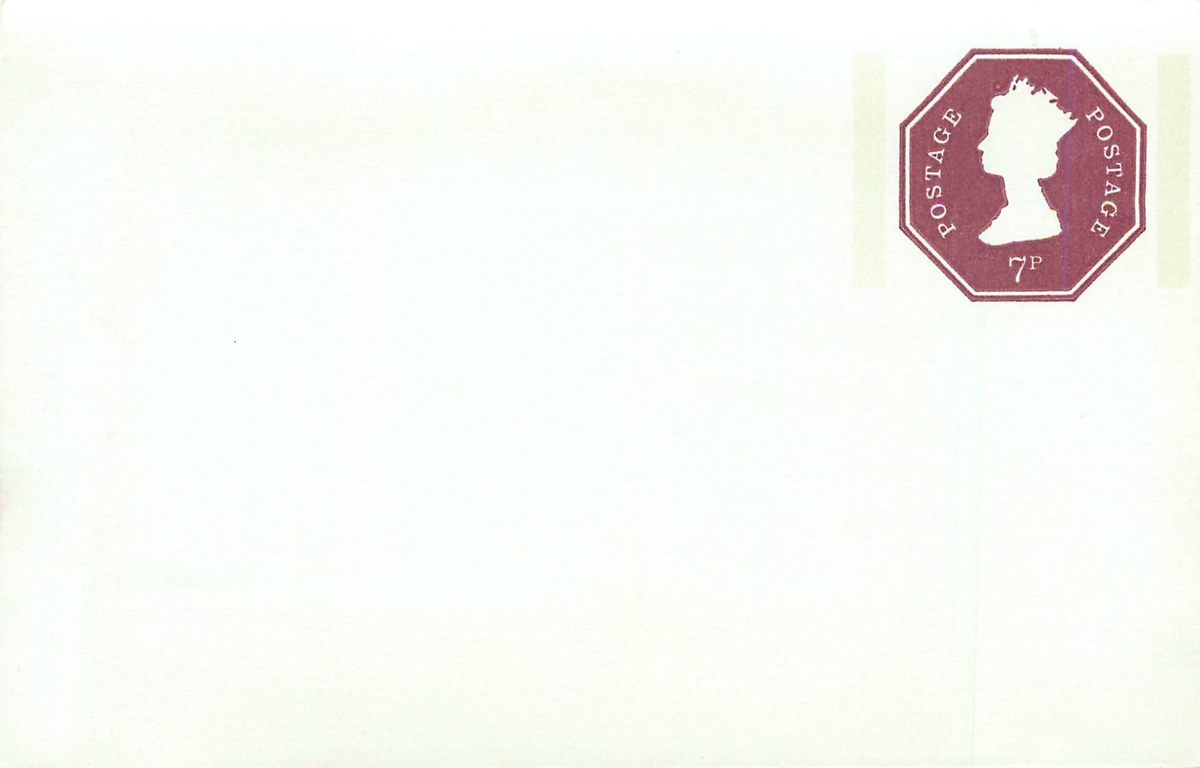 Entier Postal Postal Stationary Grande Bretagne Great Britain Machin Machin 7p
