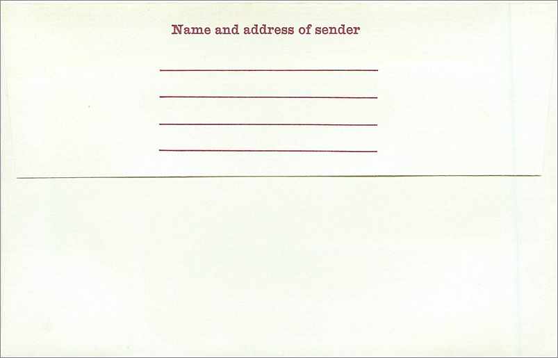 Entier Postal Postal Stationary Grande Bretagne Great Britain Machin Machin 7p — Verso
