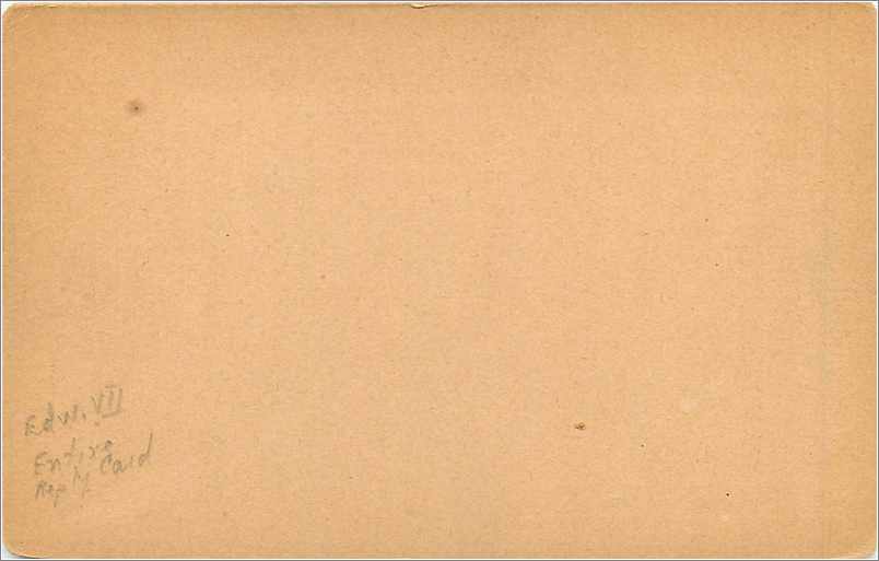 Entier Postal Postal Stationary Grande Bretagne Great Britain  — Rückseite