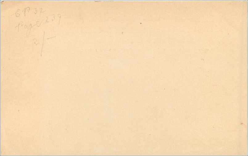 Entier Postal Postal Stationary Grande Bretagne Great Britain  — Verso