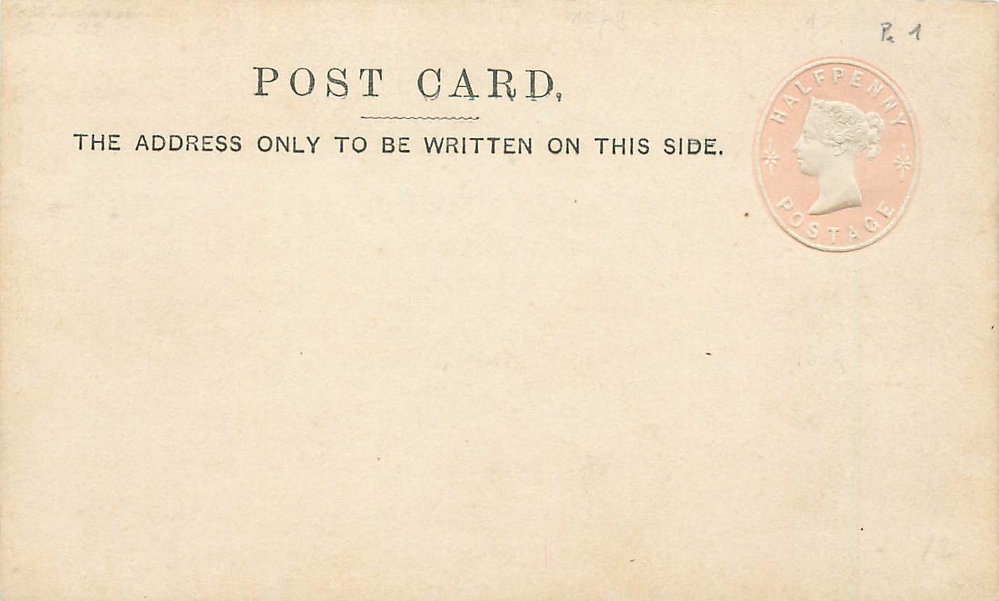 Entier Postal Postal Stationary Grande Bretagne Great Britain 