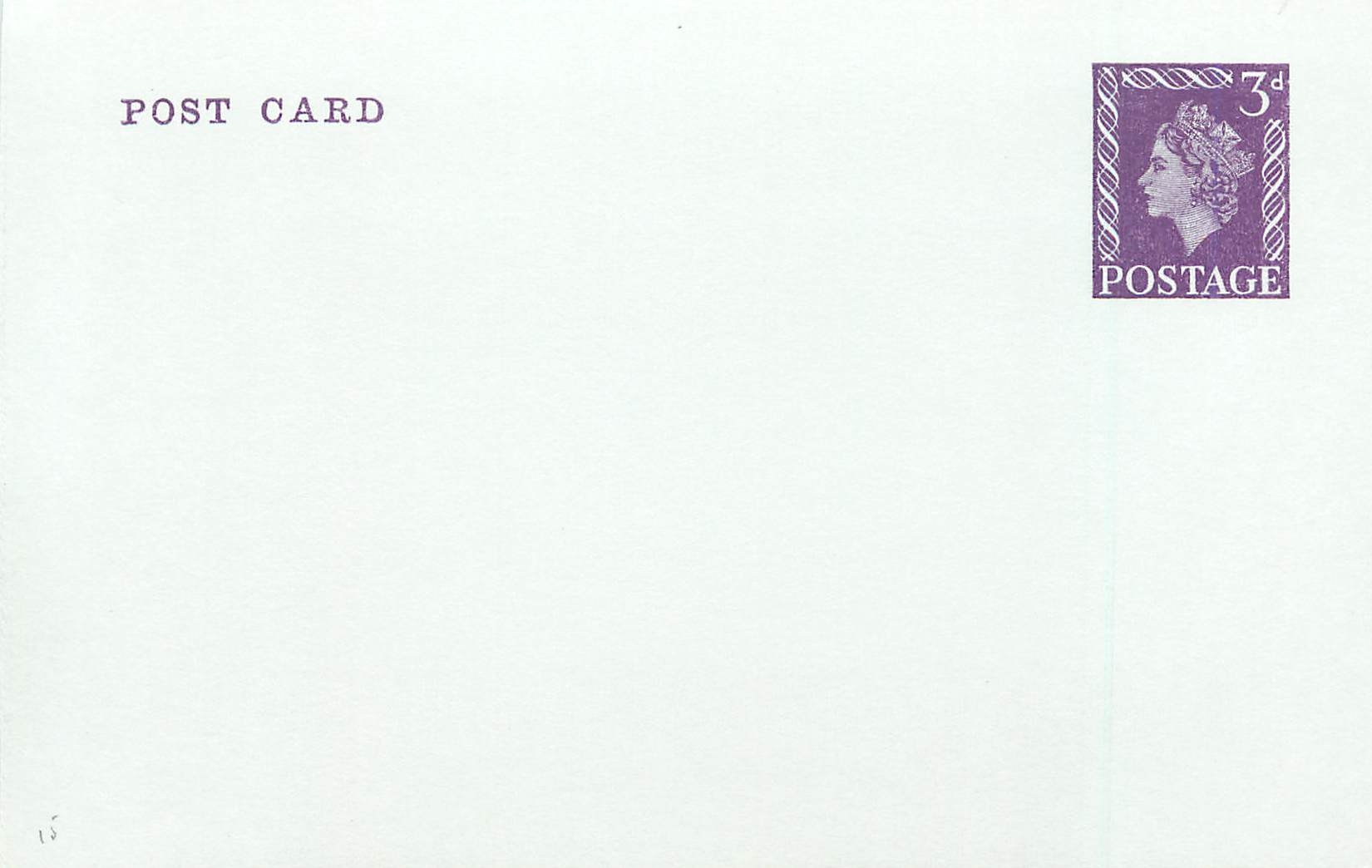 Entier Postal Postal Stationary Grande Bretagne Great Britain 3d